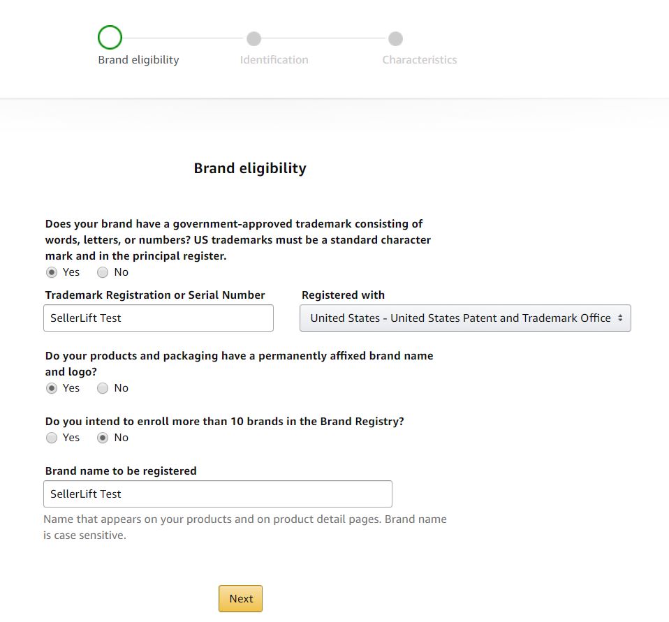 Amazon Brand Registry Application Simplified guide to the entire process