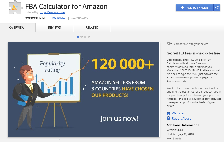 The FBA Calculator for Amazon